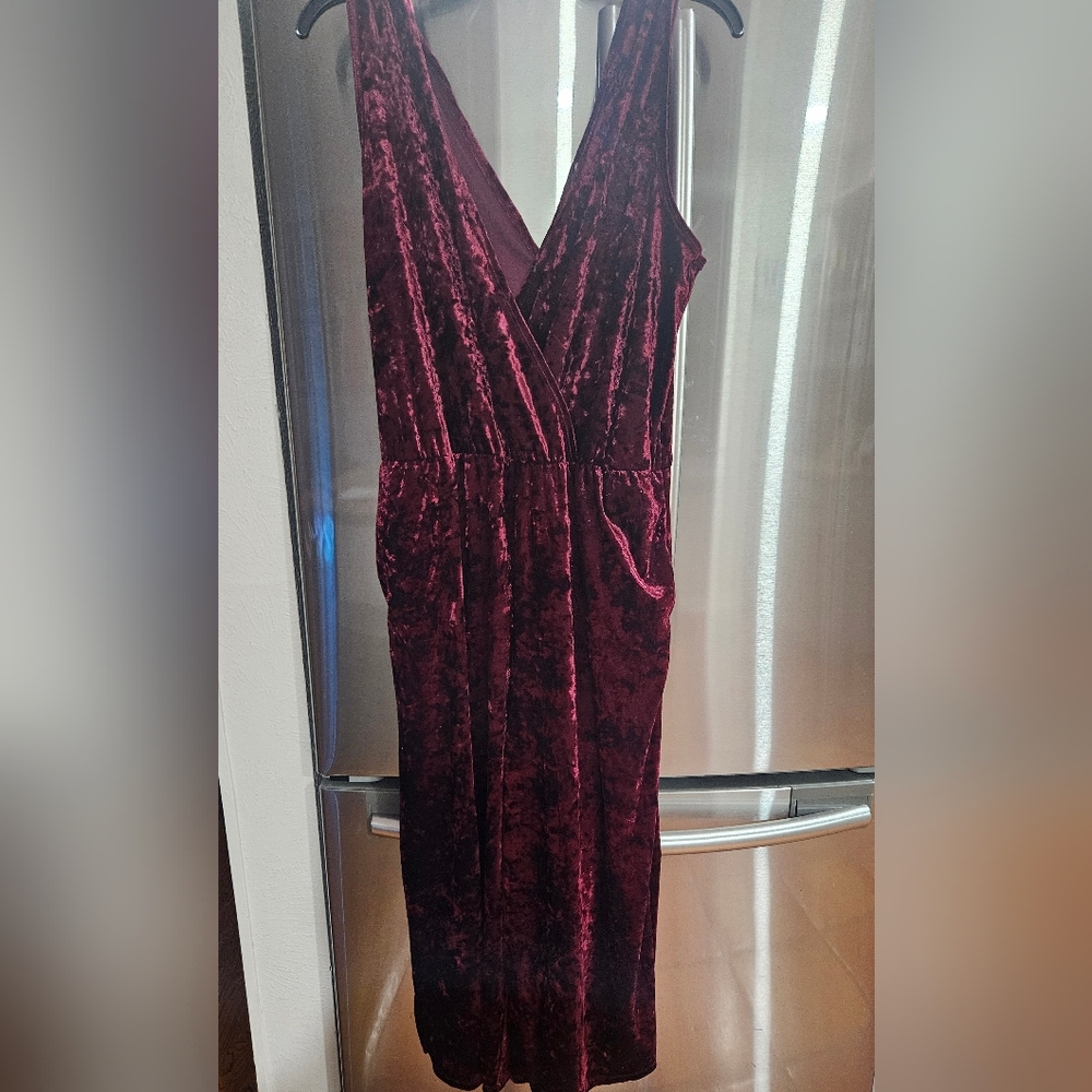 Xhilaration Wide Cropped Leg Jumpsuit